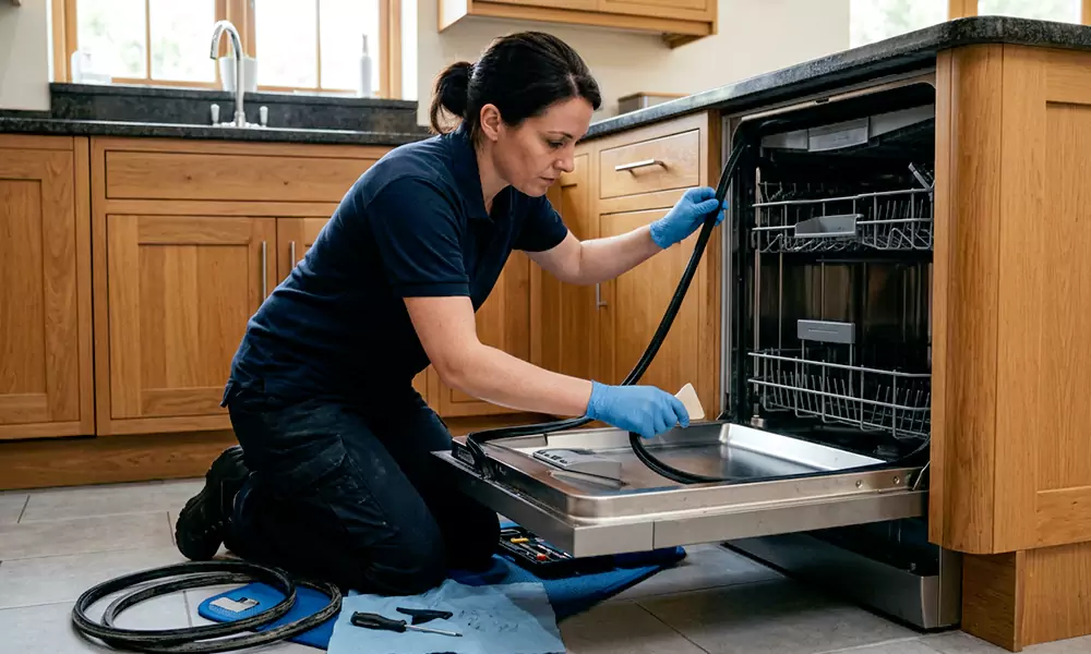 Dishwasher Door Gasket Replacement in Westford, MA