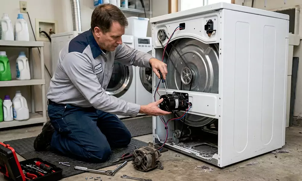 Dryer Motor Replacement in Westford, MA