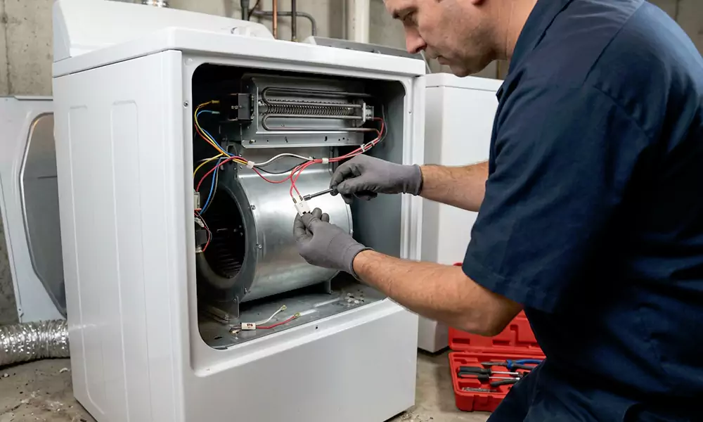 Dryer Thermal Fuse Replacement in Westford, MA