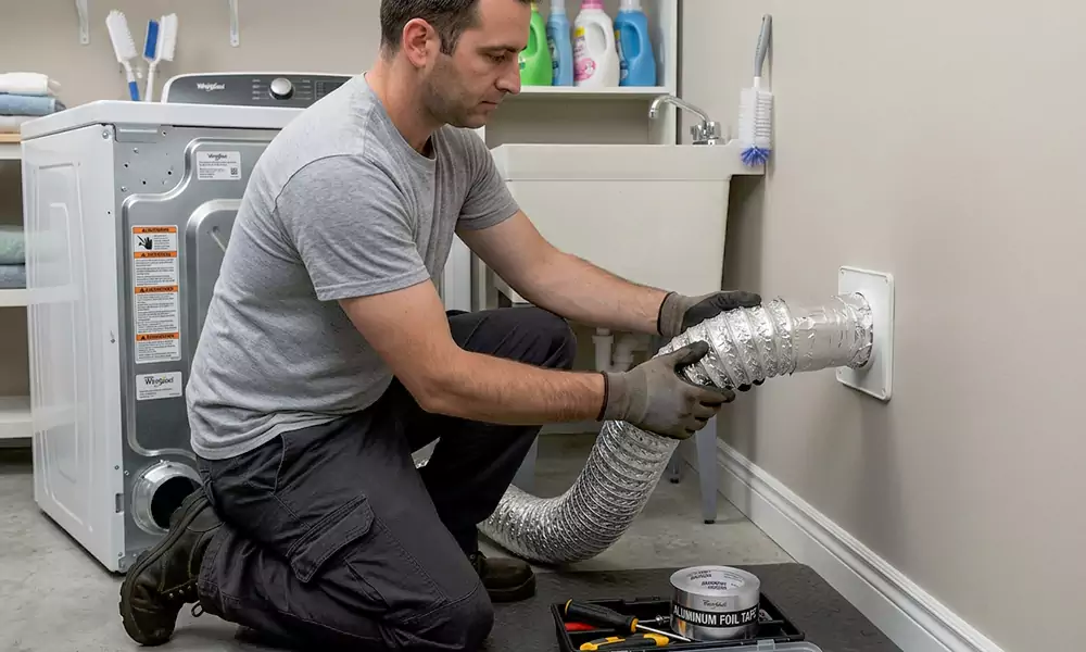 Dryer Vent Installation in Westford, MA