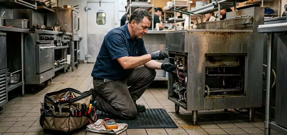 Industrial Fryer Thermostat Repair in Westford
