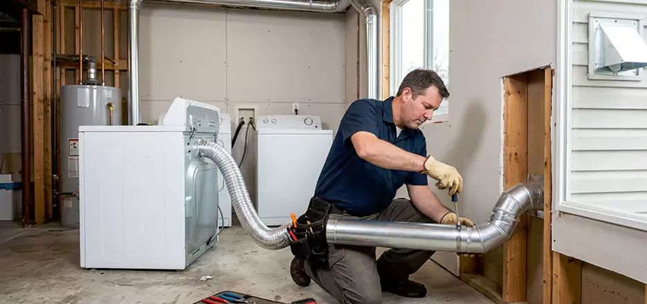 Recessed Dryer Vent Installation Westford
