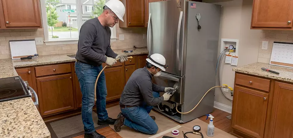 Propane Refrigerator Installation in Westford