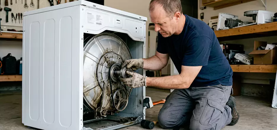 Washer Tub Bearing Replacement in Westford